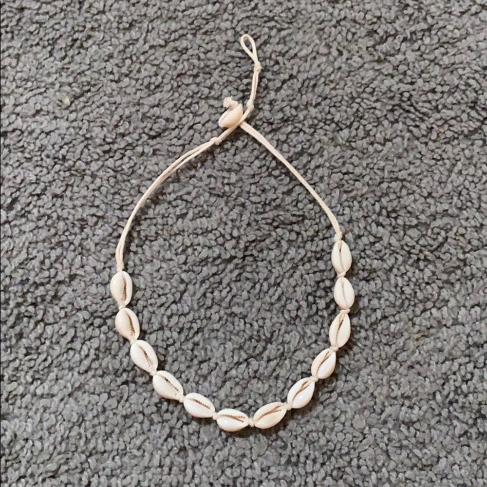 puka shell choker necklace